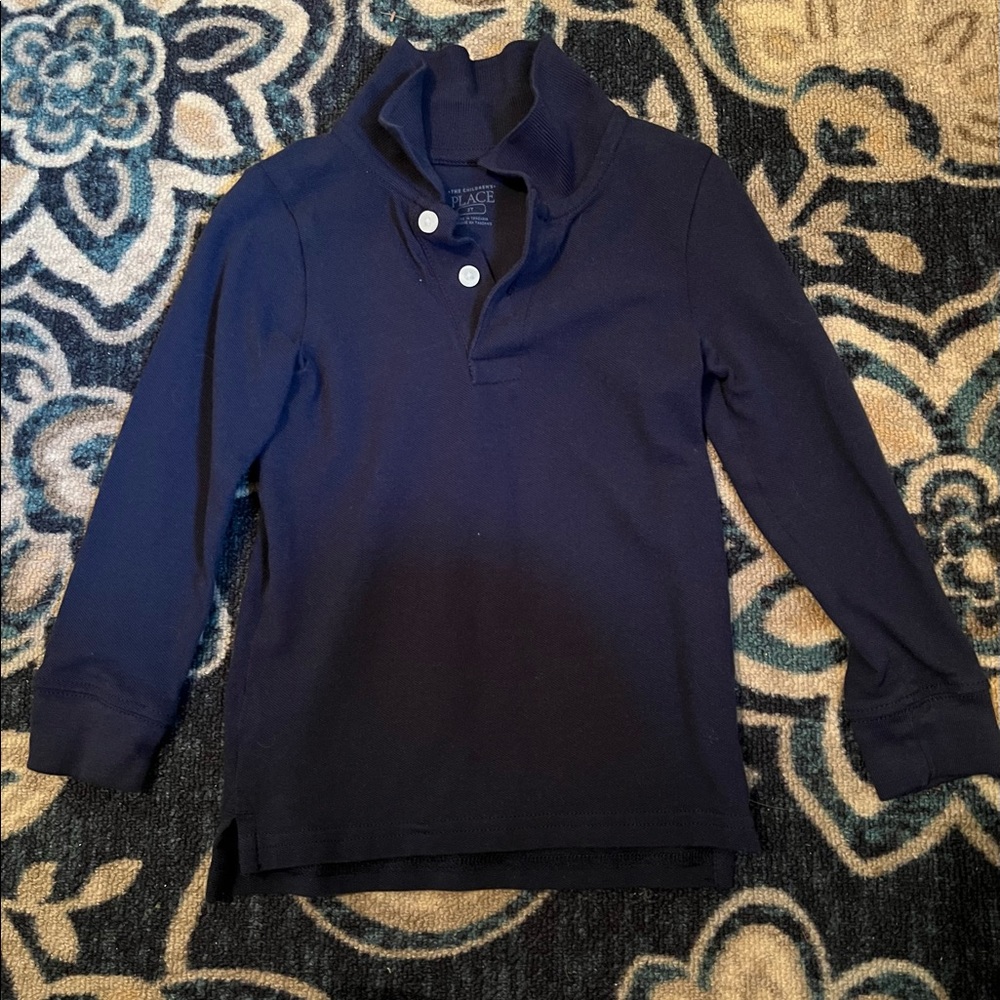 Long sleeve polo